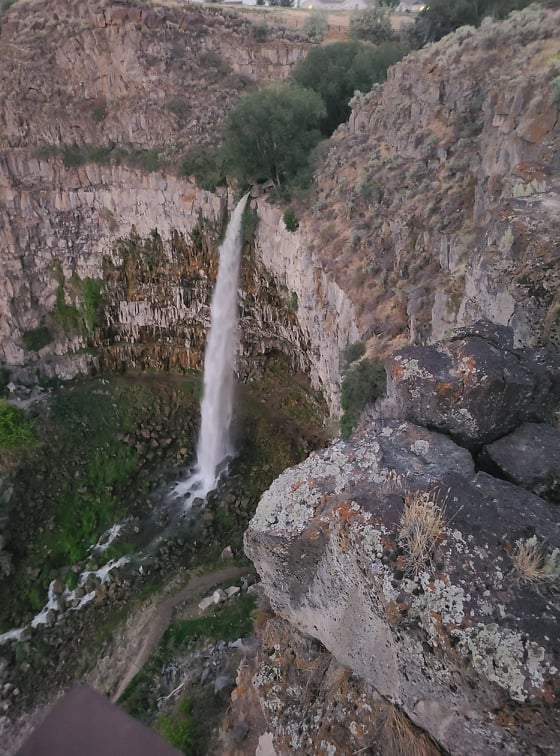 A waterfall near Buster's